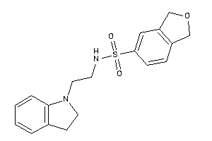 N-(2-indolin-1-ylethyl)phthalan-5-sulfonamide