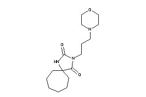 3-(3-morpholinopropyl)-1,3-diazaspiro[4.6]undecane-2,4-quinone