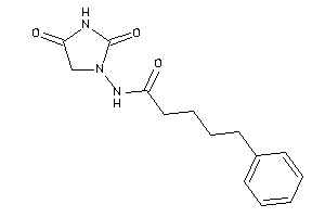 Image of N-(2,4-diketoimidazolidin-1-yl)-5-phenyl-valeramide