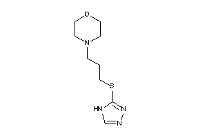 4-[3-(4H-1,2,4-triazol-3-ylthio)propyl]morpholine