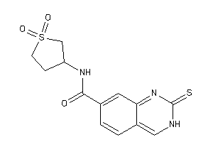N-(1,1-diketothiolan-3-yl)-2-thioxo-3H-quinazoline-7-carboxamide
