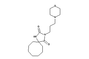 3-(3-morpholinopropyl)-1,3-diazaspiro[4.7]dodecane-2,4-quinone