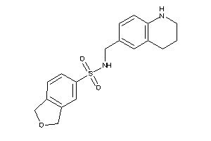 N-(1,2,3,4-tetrahydroquinolin-6-ylmethyl)phthalan-5-sulfonamide