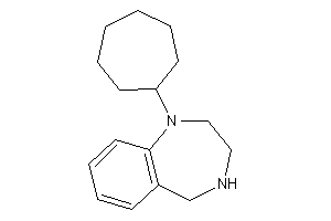 1-cycloheptyl-2,3,4,5-tetrahydro-1,4-benzodiazepine