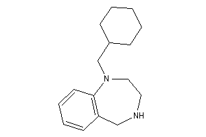 1-(cyclohexylmethyl)-2,3,4,5-tetrahydro-1,4-benzodiazepine