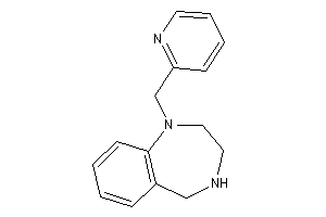 1-(2-pyridylmethyl)-2,3,4,5-tetrahydro-1,4-benzodiazepine