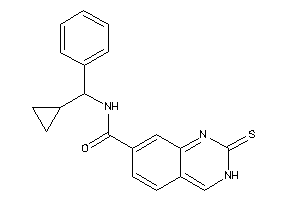 N-[cyclopropyl(phenyl)methyl]-2-thioxo-3H-quinazoline-7-carboxamide