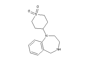 4-(2,3,4,5-tetrahydro-1,4-benzodiazepin-1-yl)thiane 1,1-dioxide