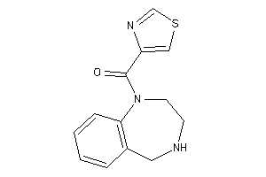 2,3,4,5-tetrahydro-1,4-benzodiazepin-1-yl(thiazol-4-yl)methanone