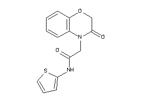 2-(3-keto-1,4-benzoxazin-4-yl)-N-(2-thienyl)acetamide