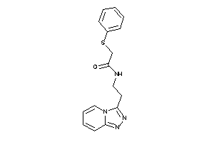 2-(phenylthio)-N-[2-([1,2,4]triazolo[4,3-a]pyridin-3-yl)ethyl]acetamide