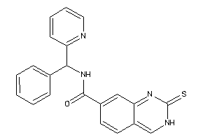 N-[phenyl(2-pyridyl)methyl]-2-thioxo-3H-quinazoline-7-carboxamide