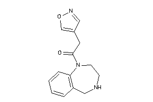 2-isoxazol-4-yl-1-(2,3,4,5-tetrahydro-1,4-benzodiazepin-1-yl)ethanone