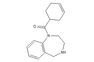 Cyclohex-3-en-1-yl(2,3,4,5-tetrahydro-1,4-benzodiazepin-1-yl)methanone