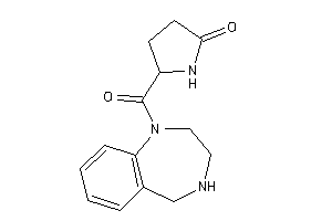 5-(2,3,4,5-tetrahydro-1,4-benzodiazepine-1-carbonyl)-2-pyrrolidone