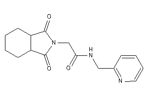 2-(1,3-diketo-3a,4,5,6,7,7a-hexahydroisoindol-2-yl)-N-(2-pyridylmethyl)acetamide