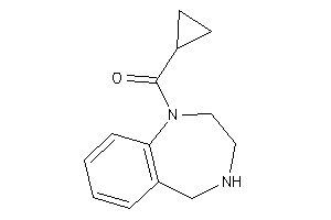 Cyclopropyl(2,3,4,5-tetrahydro-1,4-benzodiazepin-1-yl)methanone