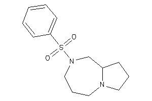 2-besyl-1,3,4,5,7,8,9,9a-octahydropyrrolo[1,2-a][1,4]diazepine