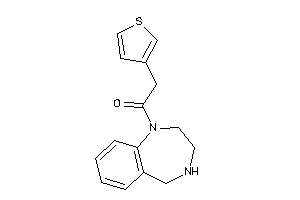 1-(2,3,4,5-tetrahydro-1,4-benzodiazepin-1-yl)-2-(3-thienyl)ethanone