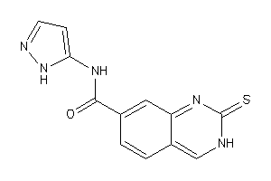 Image of N-(1H-pyrazol-5-yl)-2-thioxo-3H-quinazoline-7-carboxamide