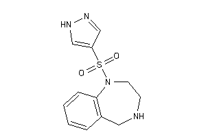 1-(1H-pyrazol-4-ylsulfonyl)-2,3,4,5-tetrahydro-1,4-benzodiazepine