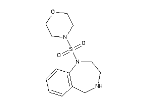 4-(2,3,4,5-tetrahydro-1,4-benzodiazepin-1-ylsulfonyl)morpholine