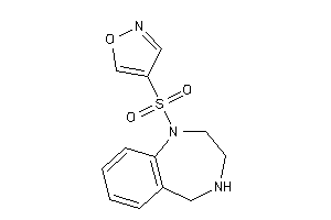 4-(2,3,4,5-tetrahydro-1,4-benzodiazepin-1-ylsulfonyl)isoxazole