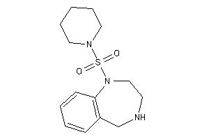 1-piperidinosulfonyl-2,3,4,5-tetrahydro-1,4-benzodiazepine