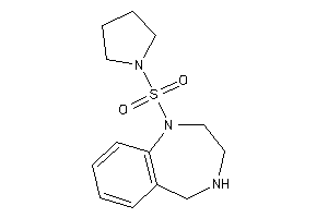 1-pyrrolidinosulfonyl-2,3,4,5-tetrahydro-1,4-benzodiazepine