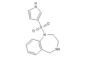 1-(1H-pyrrol-3-ylsulfonyl)-2,3,4,5-tetrahydro-1,4-benzodiazepine