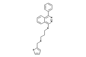 1-[3-(2-furfuryloxy)propylthio]-4-phenyl-phthalazine