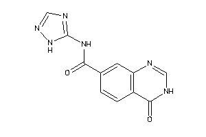 4-keto-N-(1H-1,2,4-triazol-5-yl)-3H-quinazoline-7-carboxamide