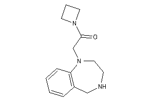 1-(azetidin-1-yl)-2-(2,3,4,5-tetrahydro-1,4-benzodiazepin-1-yl)ethanone