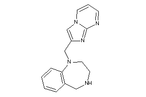 1-(imidazo[1,2-a]pyrimidin-2-ylmethyl)-2,3,4,5-tetrahydro-1,4-benzodiazepine