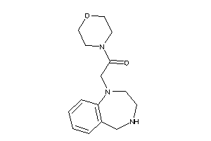 1-morpholino-2-(2,3,4,5-tetrahydro-1,4-benzodiazepin-1-yl)ethanone