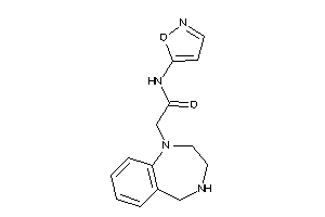 N-isoxazol-5-yl-2-(2,3,4,5-tetrahydro-1,4-benzodiazepin-1-yl)acetamide