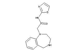 2-(2,3,4,5-tetrahydro-1,4-benzodiazepin-1-yl)-N-thiazol-2-yl-acetamide