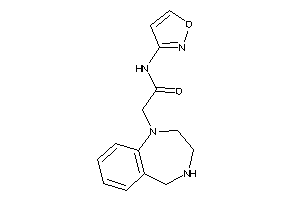 N-isoxazol-3-yl-2-(2,3,4,5-tetrahydro-1,4-benzodiazepin-1-yl)acetamide