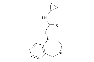 N-cyclopropyl-2-(2,3,4,5-tetrahydro-1,4-benzodiazepin-1-yl)acetamide