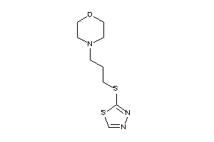 4-[3-(1,3,4-thiadiazol-2-ylthio)propyl]morpholine