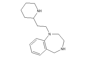 1-[2-(2-piperidyl)ethyl]-2,3,4,5-tetrahydro-1,4-benzodiazepine