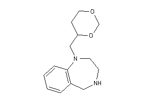 1-(1,3-dioxan-4-ylmethyl)-2,3,4,5-tetrahydro-1,4-benzodiazepine