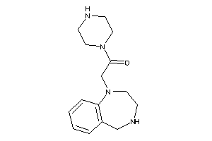 1-piperazino-2-(2,3,4,5-tetrahydro-1,4-benzodiazepin-1-yl)ethanone