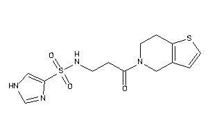 N-[3-(6,7-dihydro-4H-thieno[3,2-c]pyridin-5-yl)-3-keto-propyl]-1H-imidazole-4-sulfonamide