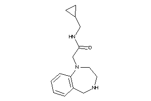 N-(cyclopropylmethyl)-2-(2,3,4,5-tetrahydro-1,4-benzodiazepin-1-yl)acetamide