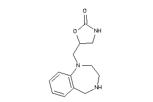 5-(2,3,4,5-tetrahydro-1,4-benzodiazepin-1-ylmethyl)oxazolidin-2-one