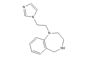 1-(2-imidazol-1-ylethyl)-2,3,4,5-tetrahydro-1,4-benzodiazepine