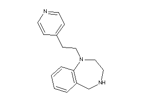 1-[2-(4-pyridyl)ethyl]-2,3,4,5-tetrahydro-1,4-benzodiazepine