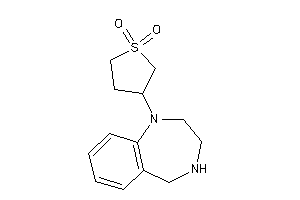 3-(2,3,4,5-tetrahydro-1,4-benzodiazepin-1-yl)sulfolane