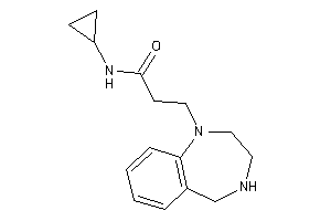 N-cyclopropyl-3-(2,3,4,5-tetrahydro-1,4-benzodiazepin-1-yl)propionamide